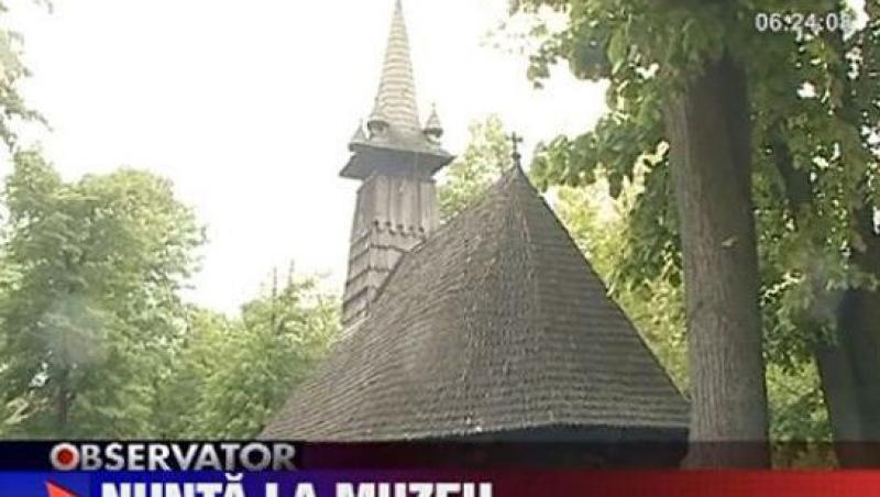 VIDEO! Biserica deschisa la Muzeul Satului