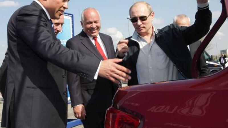 VIDEO! Putin a testat noua Lada Granta