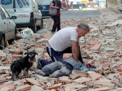 VIDEO! Spania, zguduita de cutremur. MAE anunta ca nu sunt romani printre victime