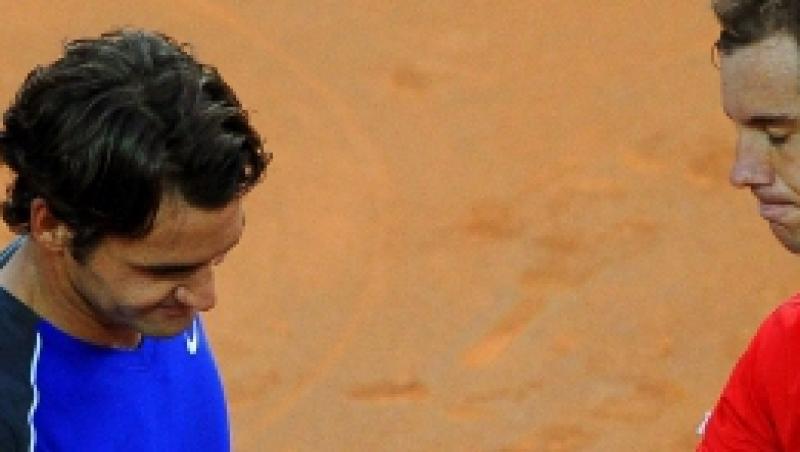 Roger Federer a fost eliminat in turul 3 al turneului de la Roma