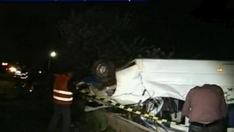Accident grav pe DN 11, in judetul Brasov: 7 raniti