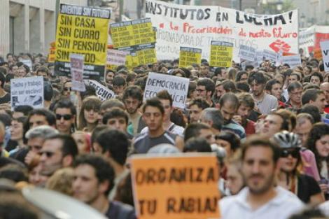 Spania: Proteste fata de masurile de austeritate in peste 50 de orase
