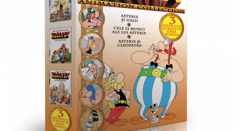 Desene animate pe DVD cu Asterix si Obelix, numai cu Gazeta Sporturilor