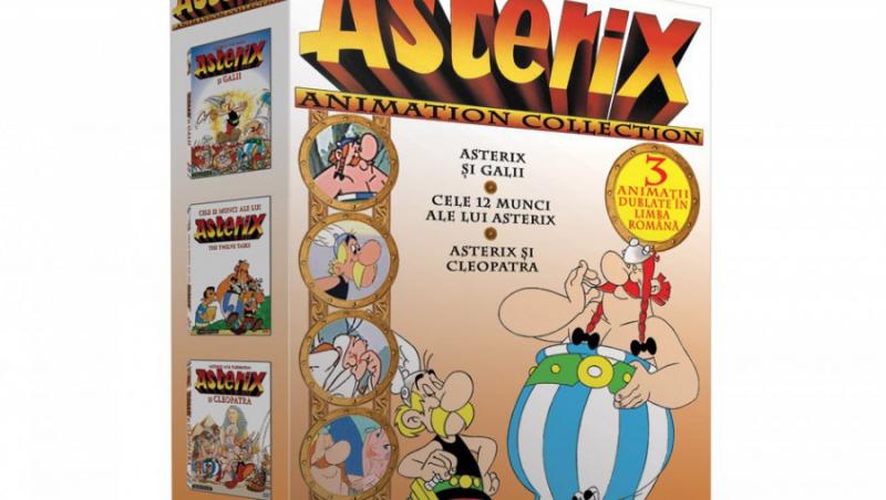 Desene animate pe DVD cu Asterix si Obelix, numai cu Gazeta Sporturilor