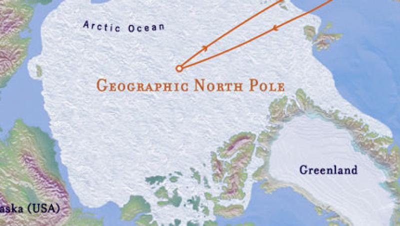 Danemarca vrea sa revendice Polul Nord
