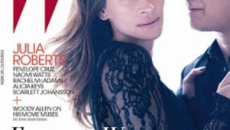 Julia Roberts, eleganta si sexy intr-un pictorial pentru revista W