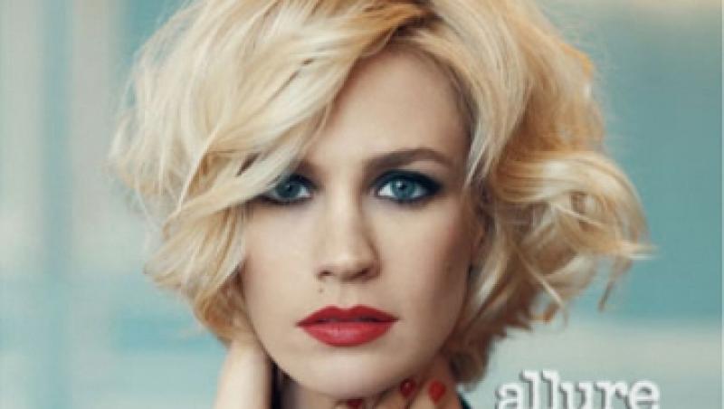 FOTO! January Jones, seducatoare in revista Allure