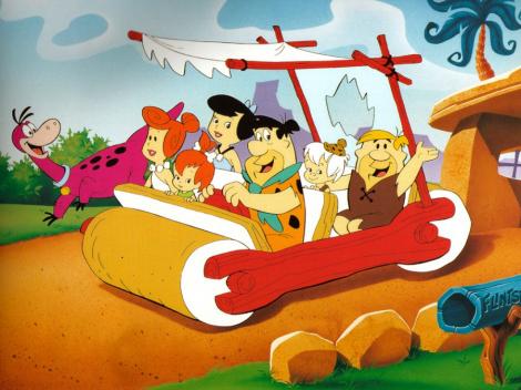 Yabba Dabba Doo! Animatia "The Flintstones", readusa pe micile ecrane