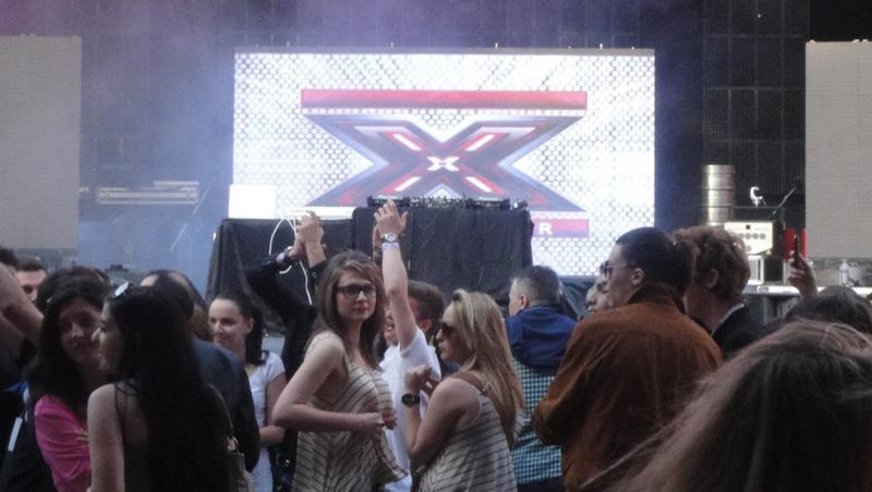 Karaoke cu X Factor si Antena 1 inainte de concertul Inna!