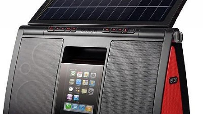Eton's Soulra XL - boxele de iPod incarcabile de la soare