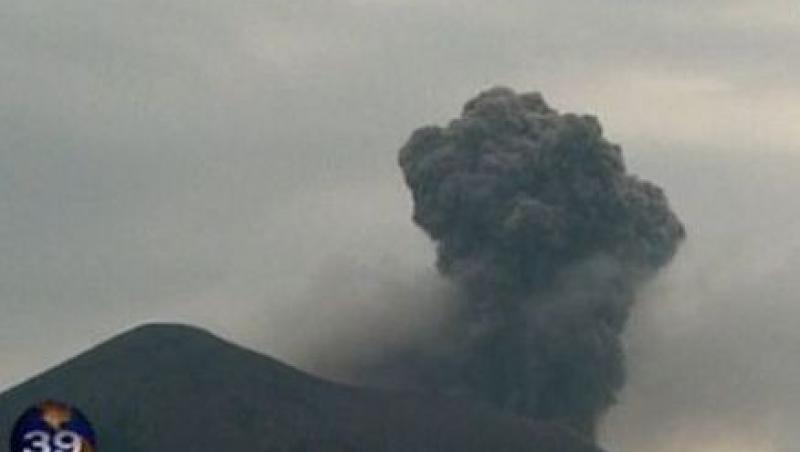 VIDEO! Unul din cei mai activi vulcani din Nicaragua a erupt