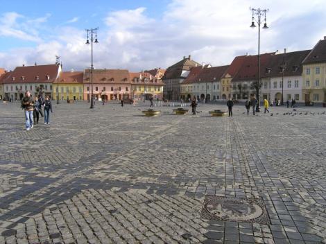 Selectiuni din Muzica Sferelor, in Piata Mare din Sibiu