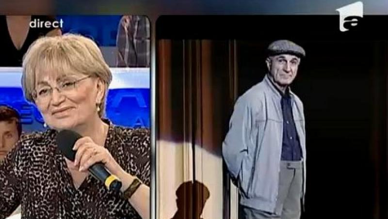 rod Consulate stitch VIDEO! Sotia lui Gheorghe Dinica: "Il simt deseori in casa!" | Antena 1