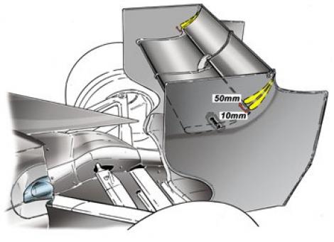 F1: Aripa mobila spate, interzisa in tunelul de la Monte Carlo