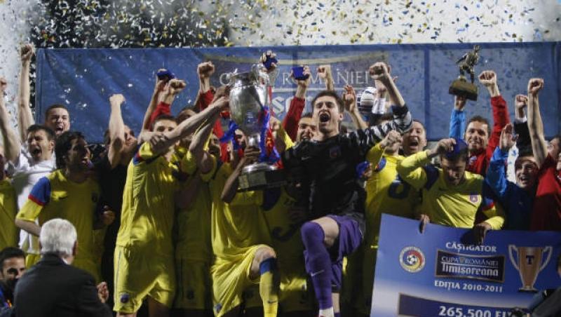 Steaua a castigat in finala Cupei Romaniei