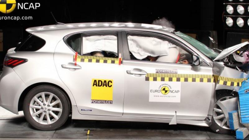 Siguranta: Lexus CT 200h a obtinut 5* EuroNCAP