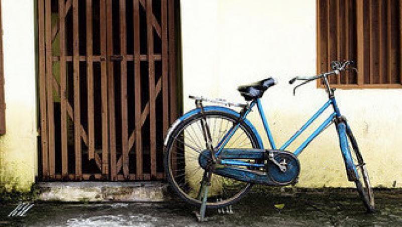 Culmea hotiei: In timp ce era la furat, i-a disparut bicicleta