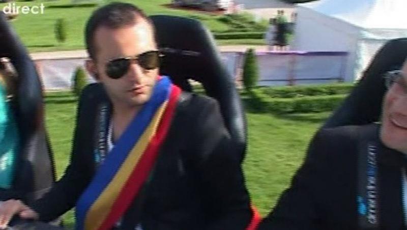 VIDEO! Mihai Morar a oficiat o casatorie la inaltime