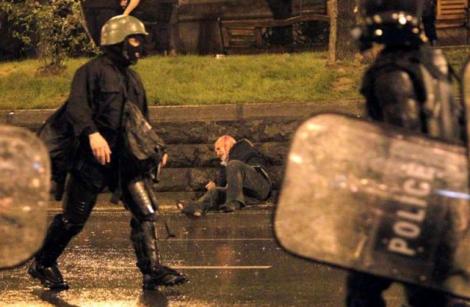UPDATE! Proteste violente in Georgia soldate cu doi morti si sute de raniti