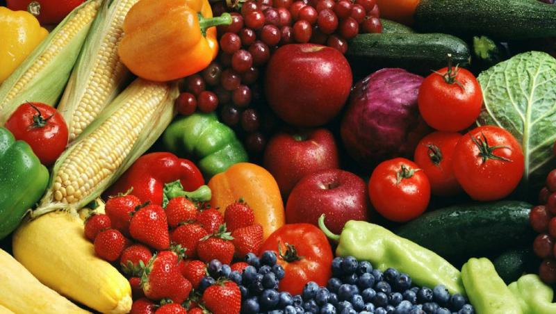Invata sa te hranesti corect in functie de culoarea fructelor si legumelor!