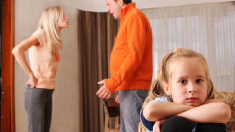 Minimalizeaza efectele negative ale divortului asupra copilului