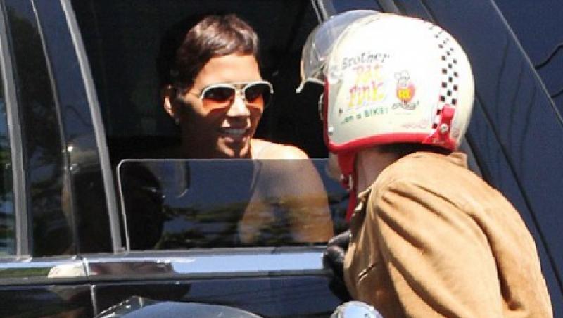 FOTO! Olivier Martinez i-a facut o surpriza romantica lui Halle Berry