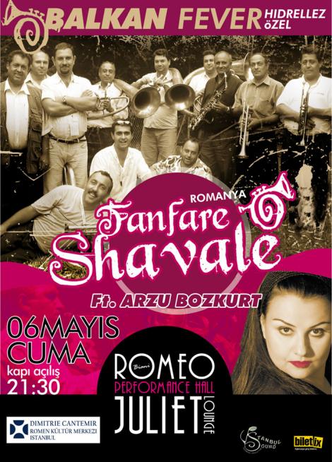 Fanfara "Shavale" concerteaza pe malurile Bosforului impreuna cu solista turca Arzu Bozkurt