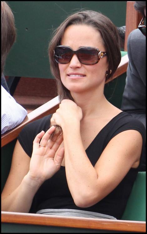 Pippa Middleton, sexy la Roland Garros