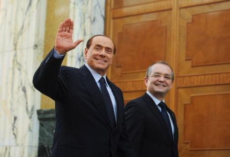 Silvio Berlusconi, primit de Traian Basescu la Cotroceni: Este vizita unui prieten