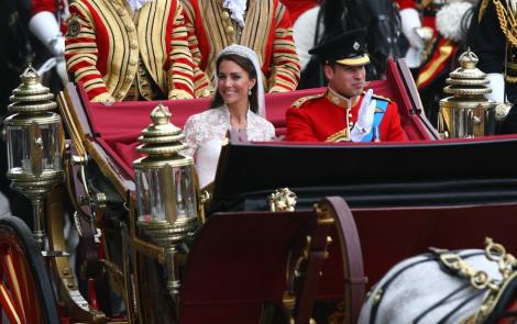 Iubirea dintre Printul William si Kate Middleton se “toarna” in Romania