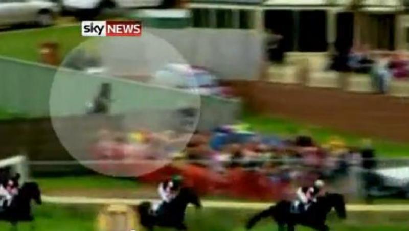 Australia: Un cal de curse a sarit in multime si a ranit sapte spectatori