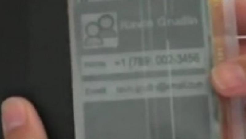 VIDEO! Vezi cum arata primul telefon din hartie!