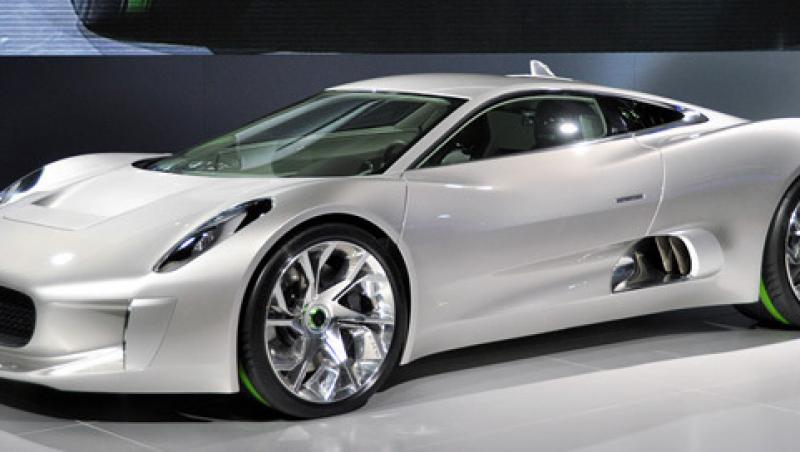 Jaguar C-X75: hibridul de un milion de dolari, lansat in 2013