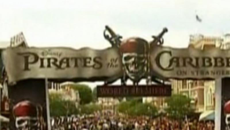 VIDEO! Piratii din Caraibe a ajuns la a patra parte