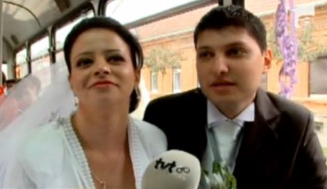 VIDEO! Nunta in tramvai la Timisoara