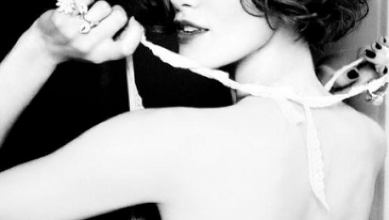 FOTO! Keira Knightley, seducatoare intr-un pictorial alb-negru