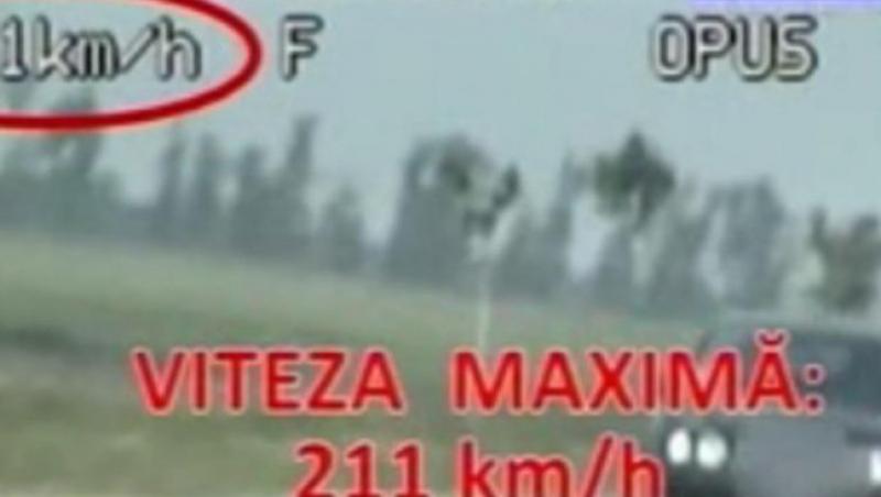 VIDEO! Prinsa conducand cu 211 km/h pe DN 85