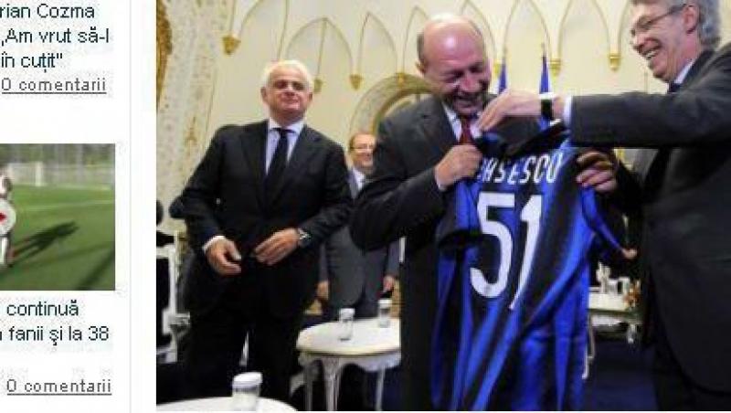 Basescu i-a prelungit contractul lui Chivu la Inter