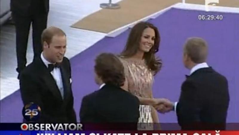 William si Kate si-au onorat primul angajament oficial dupa nunta