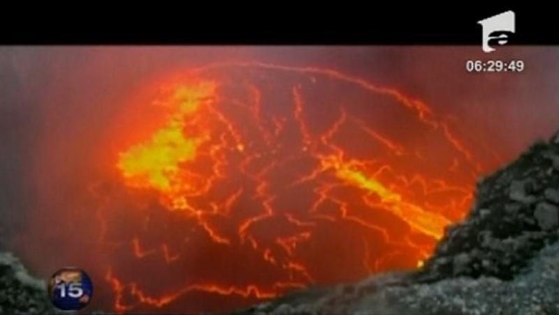 VIDEO! Imagini spectaculoase inregistrate in craterul unui vulcan din Hawaii