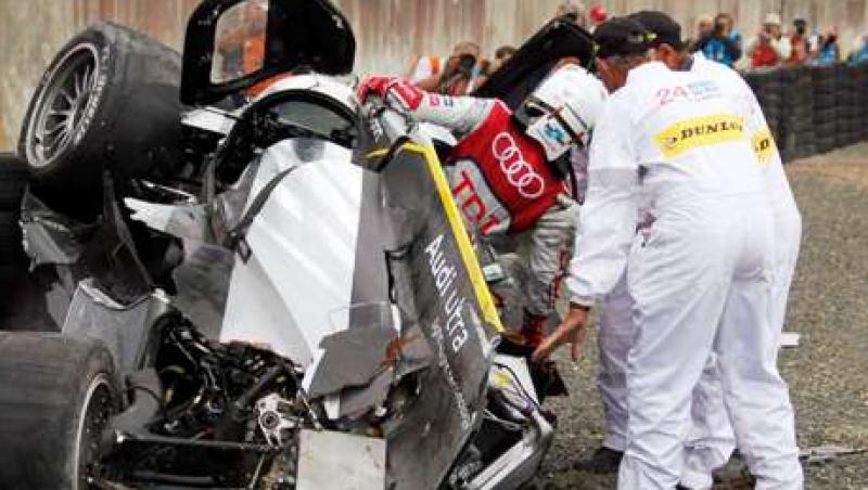 VIDEO! Accident terifiant suferit de Alan McNish in cursa de 24 de ore de la Le Mans