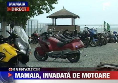 VIDEO! Festival de motoare la Mamaia