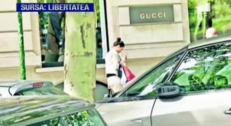 VIDEO! Elena Basescu, la shopping in Bruxelles