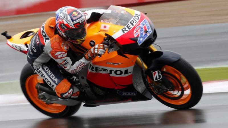 MotoGP: Casey Stoner a castigat la Silverstone