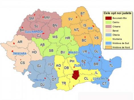 Romania sparta in 8. Vezi cine ar iesi ”voievod” la urmatoarele alegeri!