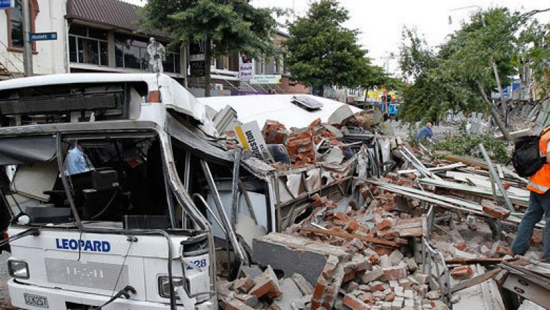 Un mort si 45 de raniti, in urma cutremurelor din Noua Zeelanda