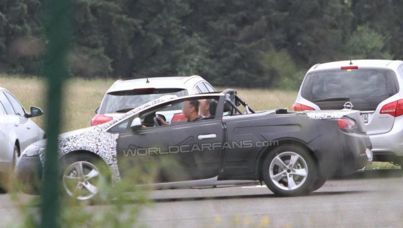 FOTO-Spion: Noul Opel Astra Cabrio se destainuie