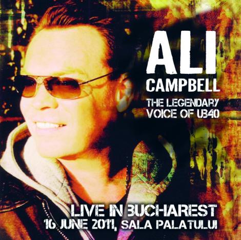 Ali Campbell, fostul solist de la UB40, concerteaza la Sala Palatului