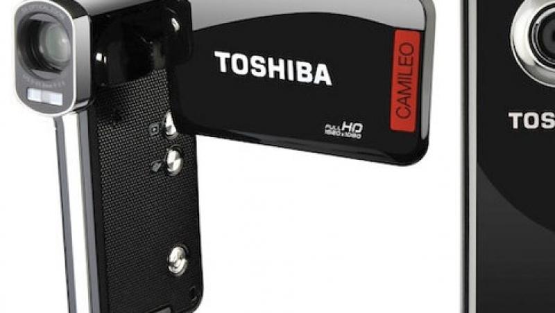Camileo P100 si B10: noile mini-camcordere performante de la Toshiba