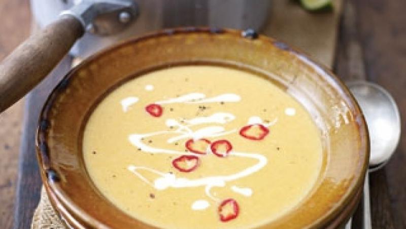 Reteta zilei: supa Thai de dovleac
